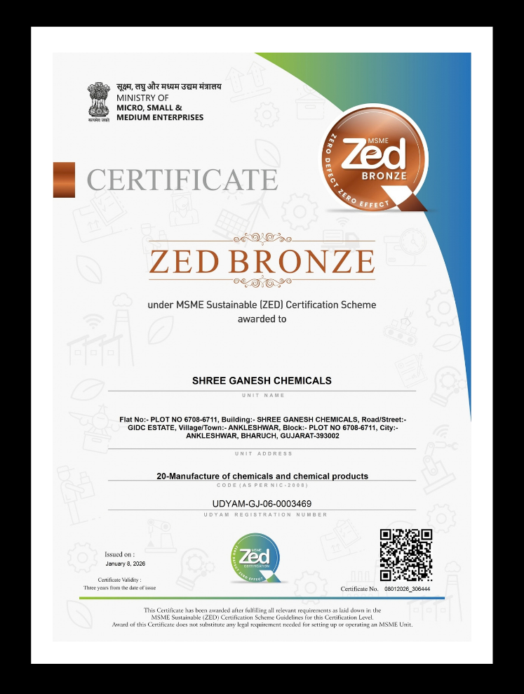 SGC ZED Certificates Bronze
